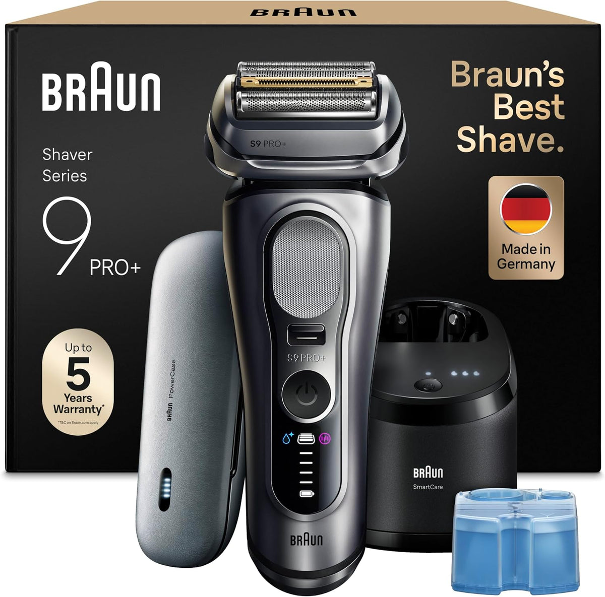 Braun, Opryszczki kratowe, 9677CCE, Brązowy / Srebrny, praca bezprzewodowa