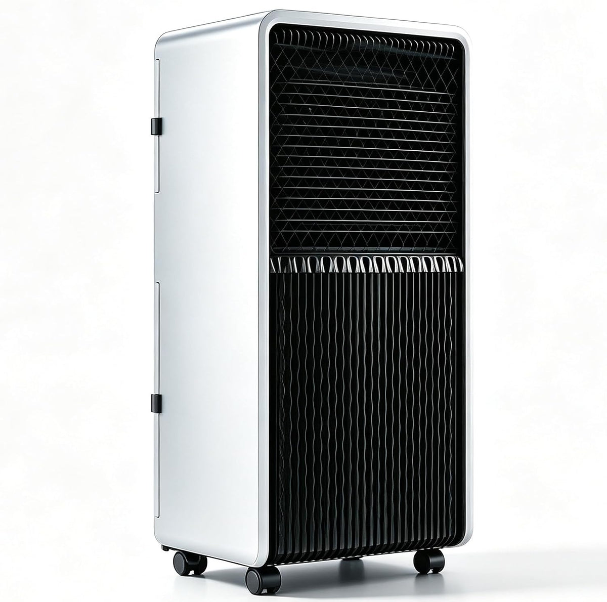 Klimatyzator przenośny, HENGCMM, 41 x 36,5 x 88,5 cm, 600 W, 12,000 BTU, Biały