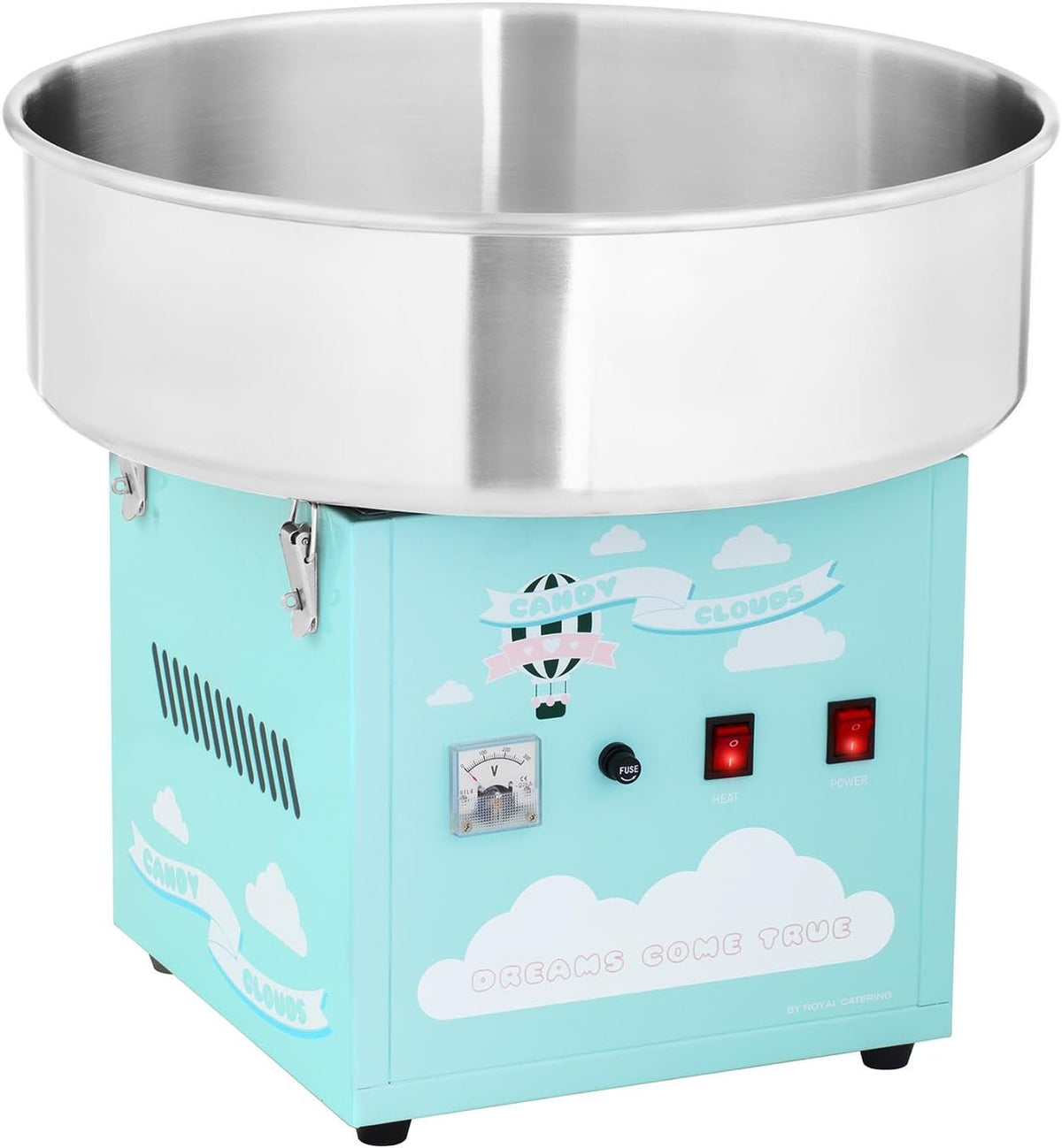 Stół, RCZK-1200-BG, Royal Catering, 52 Cm, 1200 W, Srebrny, stal nierdzewna
