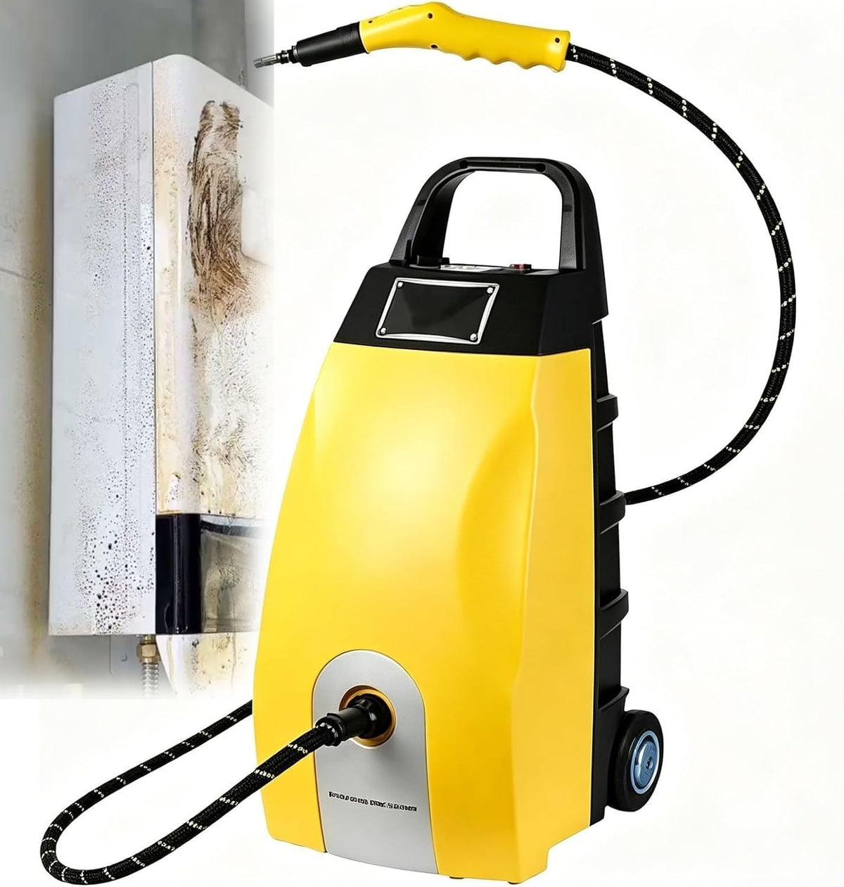 ZenHailure, Myjki parowe, 2500 W, 2,5 m, Żółty