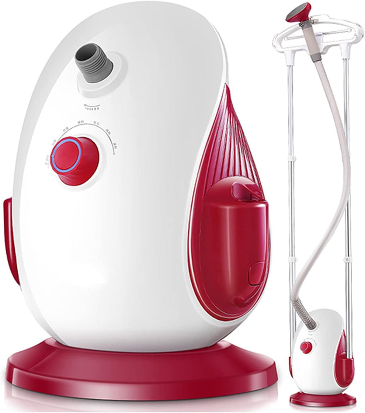 CQLXZ, Parownice do ubrań, 1800 W, 1,600 ml, Czerwony, stal nierdzewna