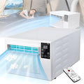 Cashwise, Klimatyzator przenośny, 280 W, 38 dB, 10 kg, Biały, oświetlenie LED, pilot zdalnego sterowania, automatyczne wyłączanie
