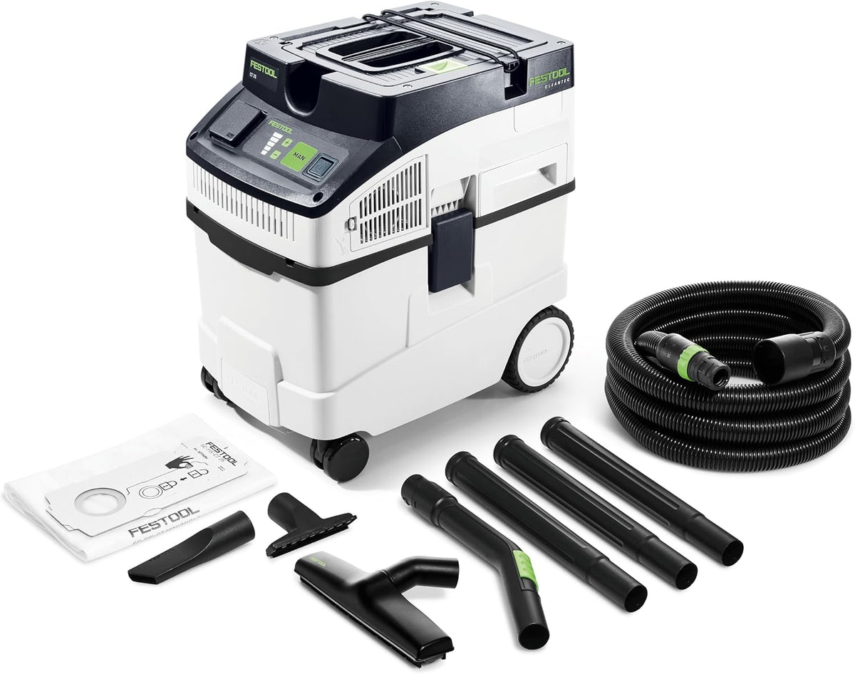 Festool, Odkurzacz, 25 l, 1200 W, Czarny