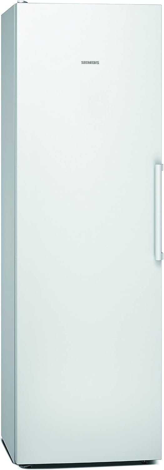 SIEMENS, Lodówka, KS36VVWEP, 186 x 60 cm, Biały, oświetlenie LED