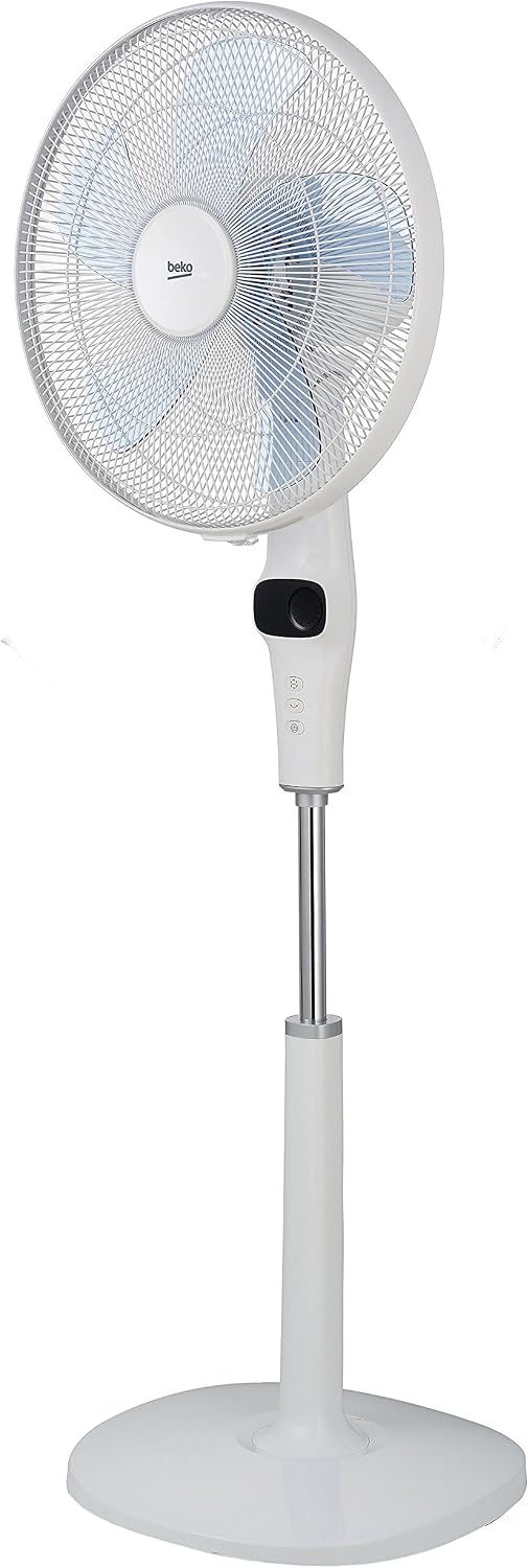 Beko, Wentylatory stojące, EFS7000, 50 W, Biały, oświetlenie LED