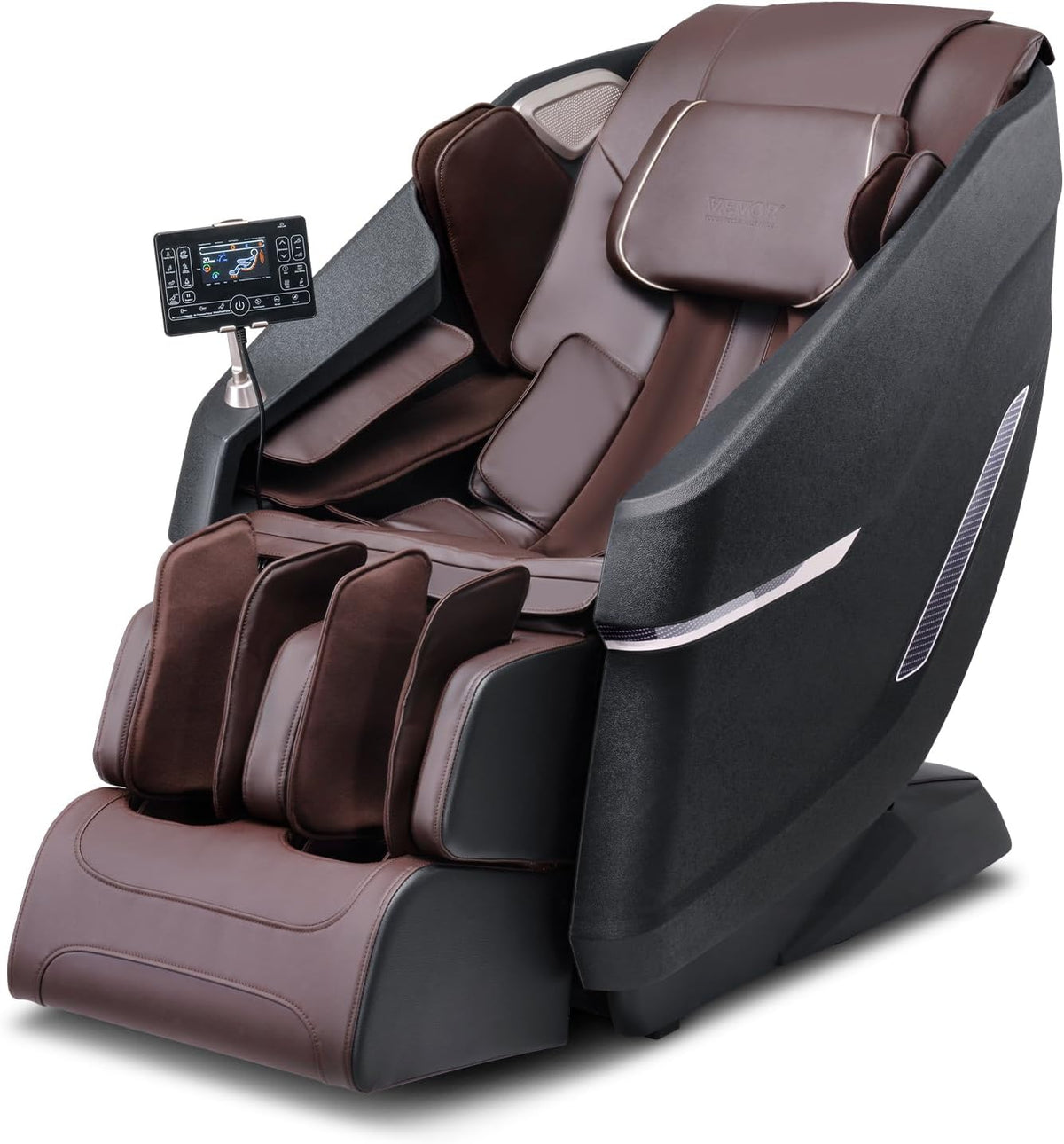 Fotel, VEVOR, 68,9 x 28.7 x 41,7 cm, Czarny, Bluetooth