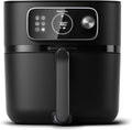 Frytkownica beztłuszczowa, HD9876/90, Philips, 8,3 L, 2 kg, Czarny, Wi-Fi, funkcja grilla