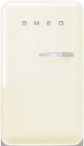 Smeg, Lodówka, FAB10HLCR5, 130 L, 970x545x659 mm, 240 V, Kremowy, oświetlenie LED