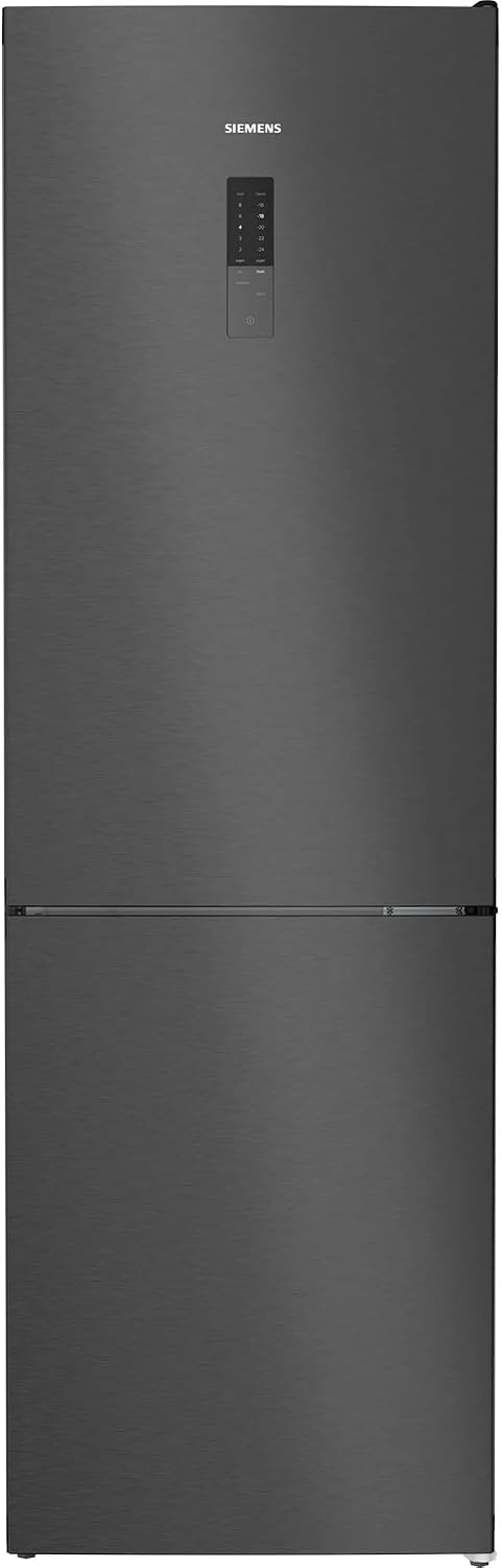 Zamrażarka, KG36NXXBF, SIEMENS, 186 x 60 cm, 218 l, Czarny