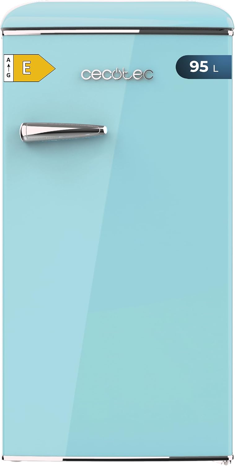 Cecotec, Minilodówka, 89,3 cm, 95 l, Niebieski