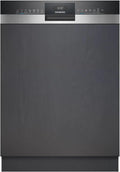 SIEMENS, Zmywarka, SN53ES22CE, 60 cm, 9 litrów, 42 dB, Czarny, regulowana wysokość, składana konstrukcja