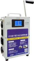 JIANGSS, Agregatory, 500 W, 200 Wh, 27 cm, Biały/Niebieski, USB