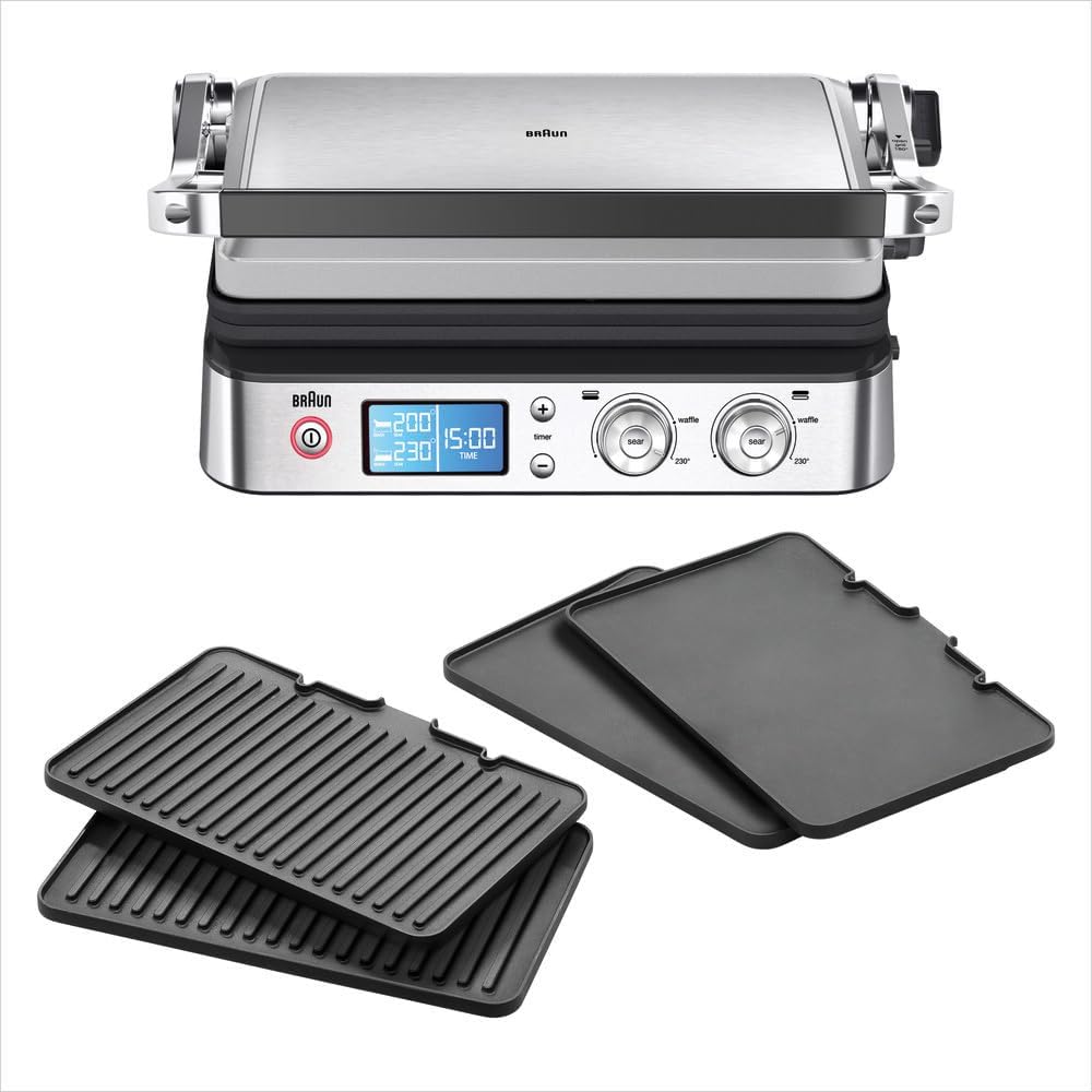 Braun, Grille, Srebrny/Czarny, funkcja grilla