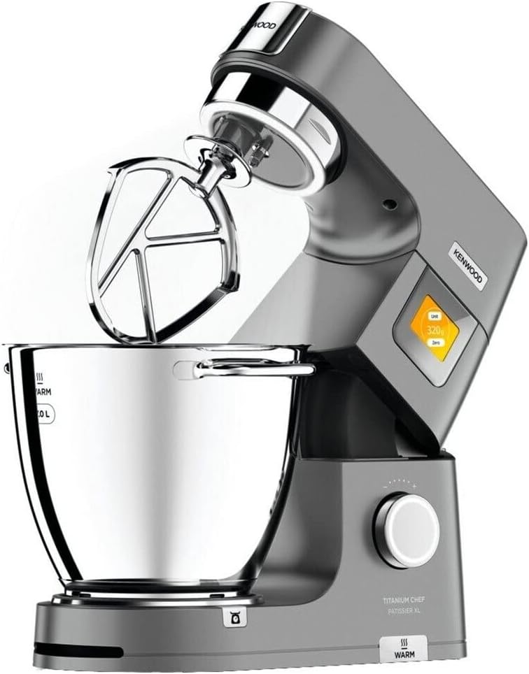 Robot kuchenny, KWL90.244SI, Kenwood, 7 l, 655 mm, 9.9 kg, Srebrny, stal nierdzewna