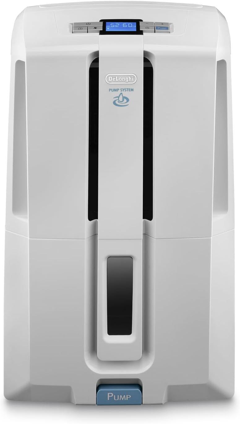 Osuszacz powietrza, DD230P, De'Longhi, 30 l, 5 m, Biały