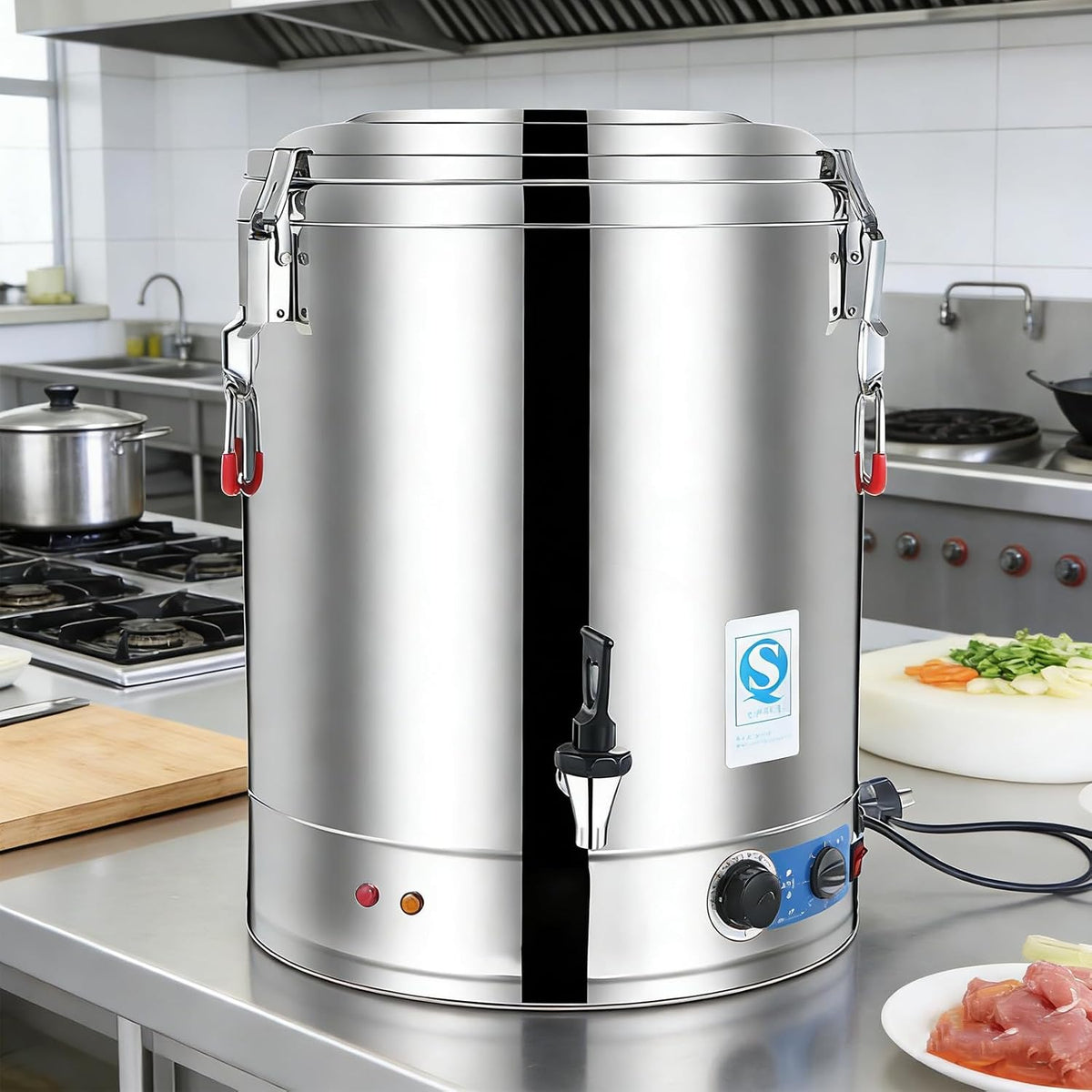 TYH, Pojemniki na żywność izotopową, L/50, 50 l, 60 W, 2 cm, Srebrny