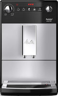Melitta, Ekspres do kawy, 1400 W, 220 V, Czarny/Srebrny