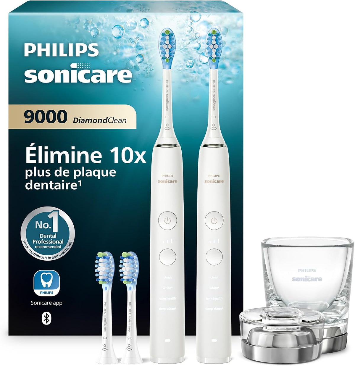 PHILIPS, Sonic, HX9914, Biały, timer