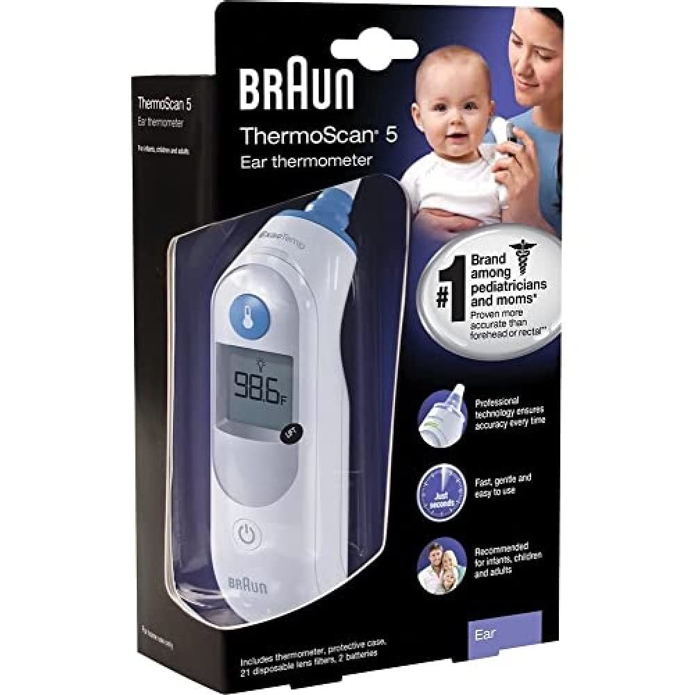 Braun, Termometry i akcesoria, IRT4520MNLA, Brązowy