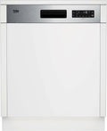 BEKO, Zmywarka, BDSN26430X, 60 cm, 45 dB, 9,9 l, Biały/Srebrny, stal nierdzewna