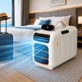 SXXAZLDP, Klimatyzator przenośny, 450 W, 45 dB, 4700 BTU, Biały