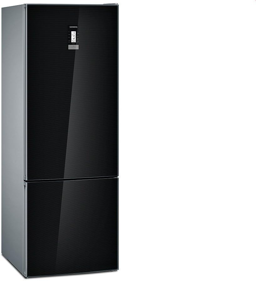 SIEMENS, Lodówka, 375 l, 193.0 x 70.0 x 80.0 cm, 42 dB, Czarny, No Frost