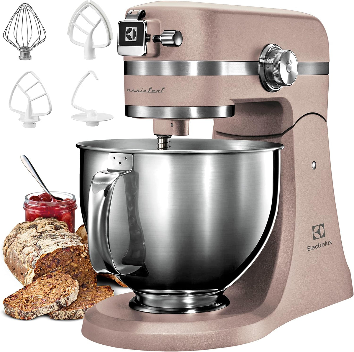 Electrolux, Mikser, 4.8 l, Beżowy
