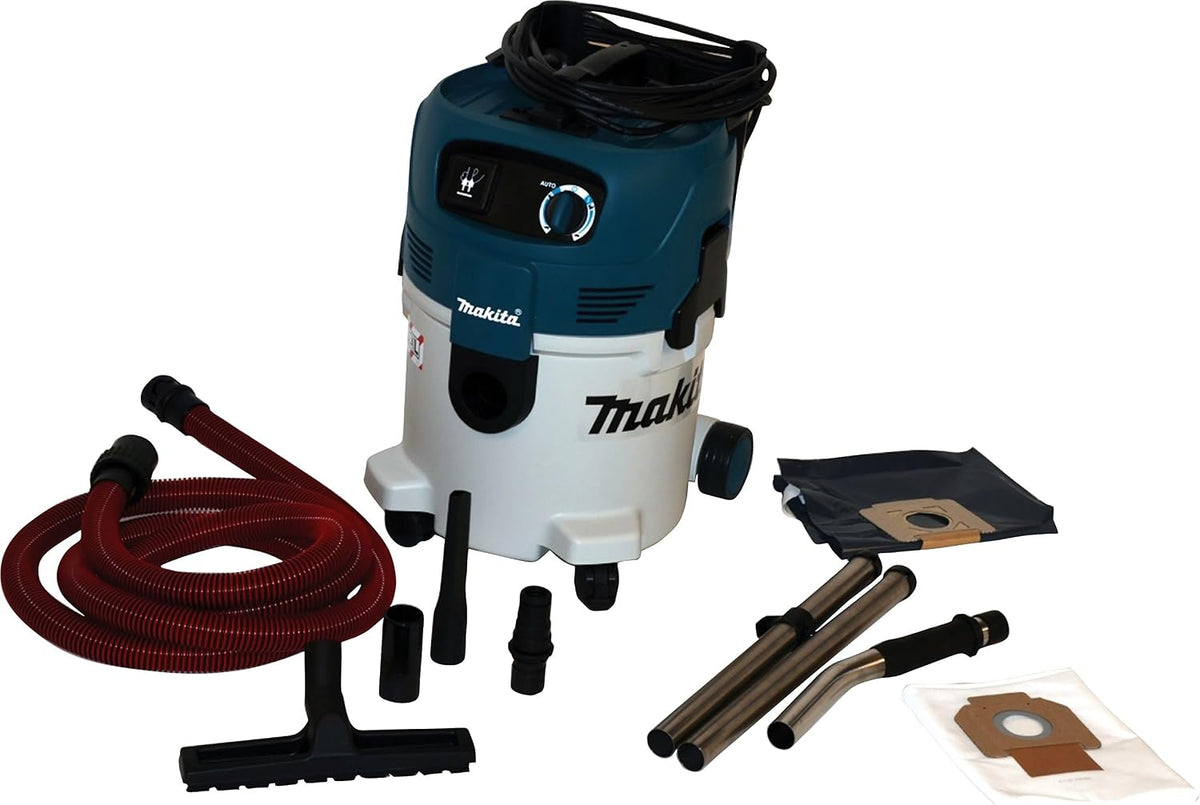 Makita, Odkurzacz, 30 L, Niebieski/Czarny