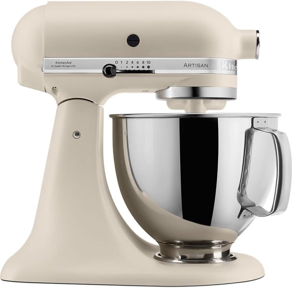 KitchenAid, Robot kuchenny, 8 l, 1 kg, Srebrny, stal nierdzewna