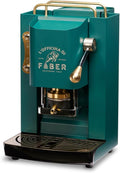 Ekspres do kawy, FABER COFFEE MACHINES, 44 mm, Zielony/Mosiądz, metal