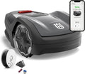 Kosiarki automatyczne, Husqvarna, 400 m, Szary, składana konstrukcja, Bluetooth, Wi-Fi, timer