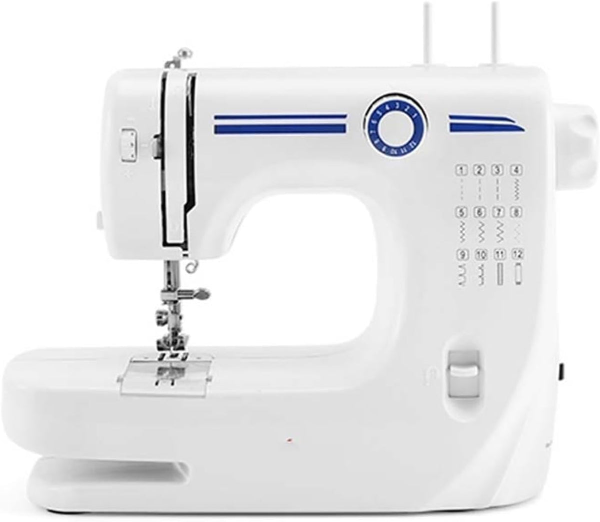 Maszyna do szycia, 608A, MZZYG, 6 V, 9 W, 3,5 kg, Szary