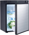 DOMETIC, Lodówka, 12 V, 60 litrów, Czarny/Srebrny