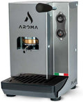 AROMA MACCHINA DA CAFFE', Ekspres do kawy, 44 mm, Srebrny/Czarny