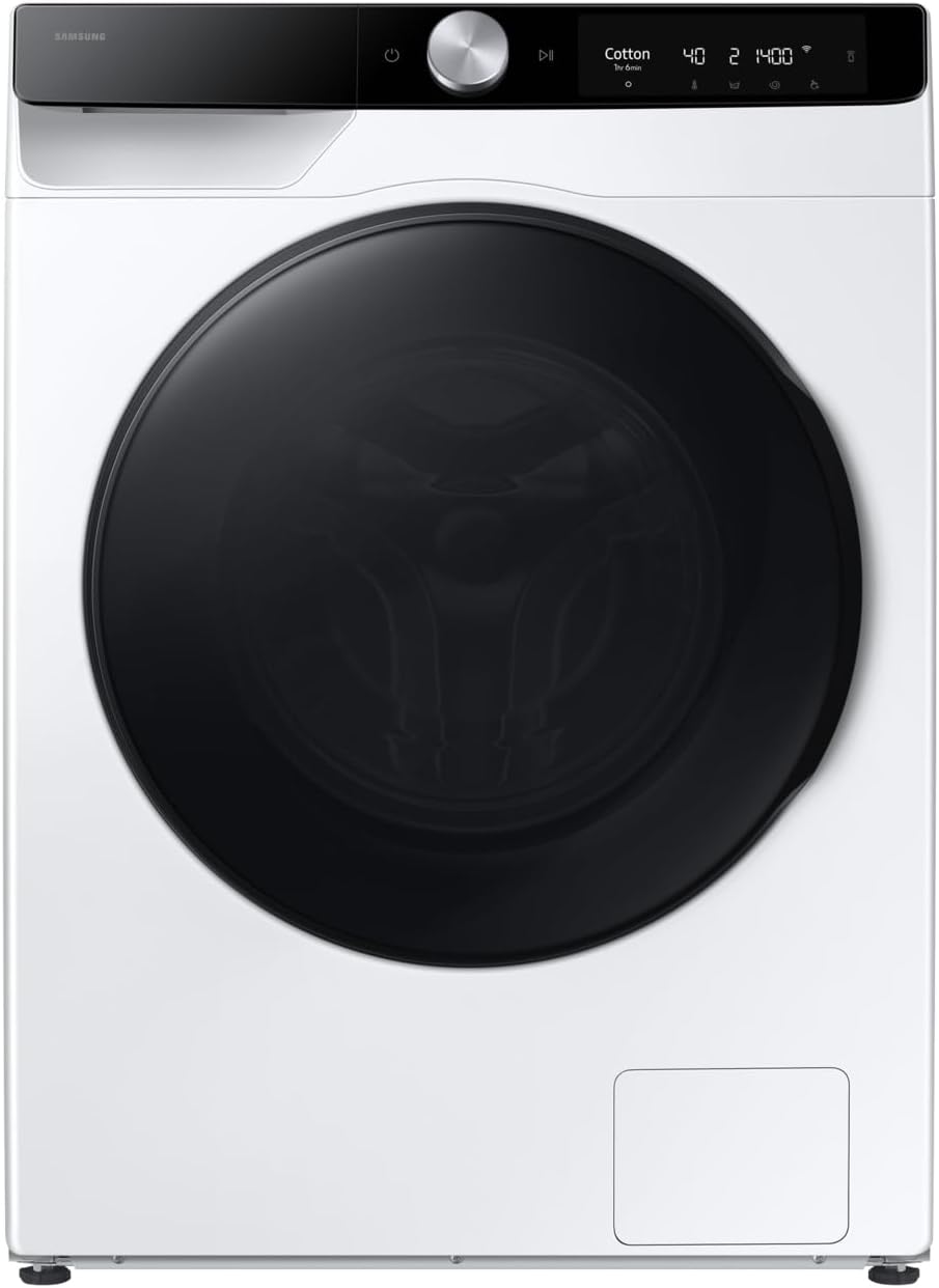 Pralka, WD90DG6B85BKU3, Samsung, 6 KG, 60 x 85 x 60 cm, Czarny, Wi-Fi