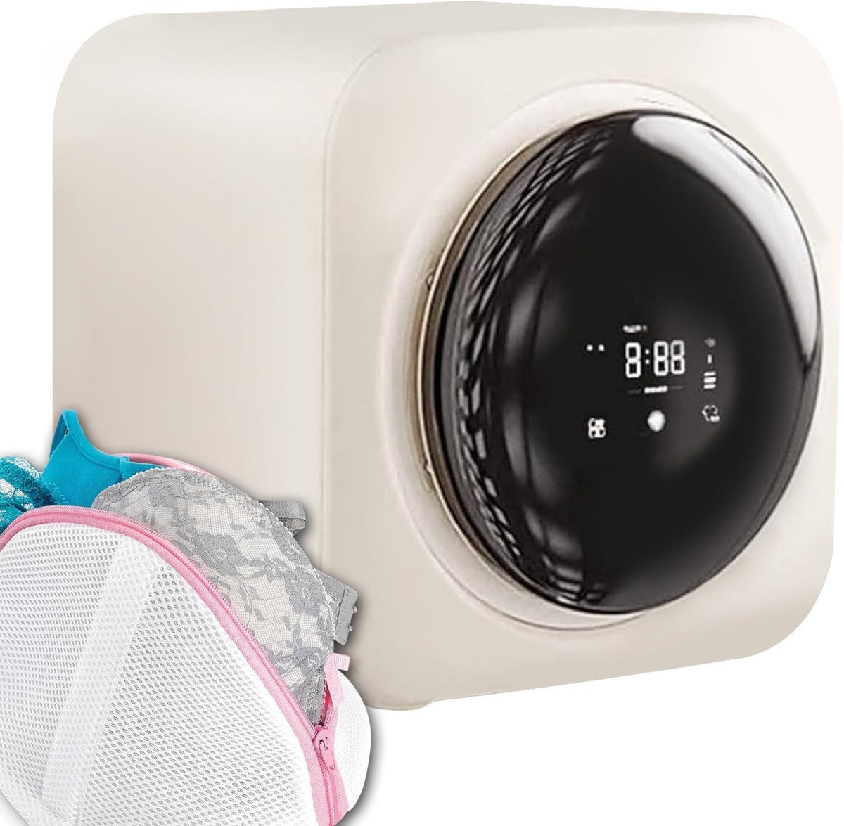 levigationlu, Pralka, 5 l, 280 × 280 × 250 mm, 0.3 kg, Biały