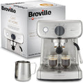 Breville, Ekspres do kawy, VCF125X, 58 mm, 350 ml, 15 bar, Czarny / Srebrny