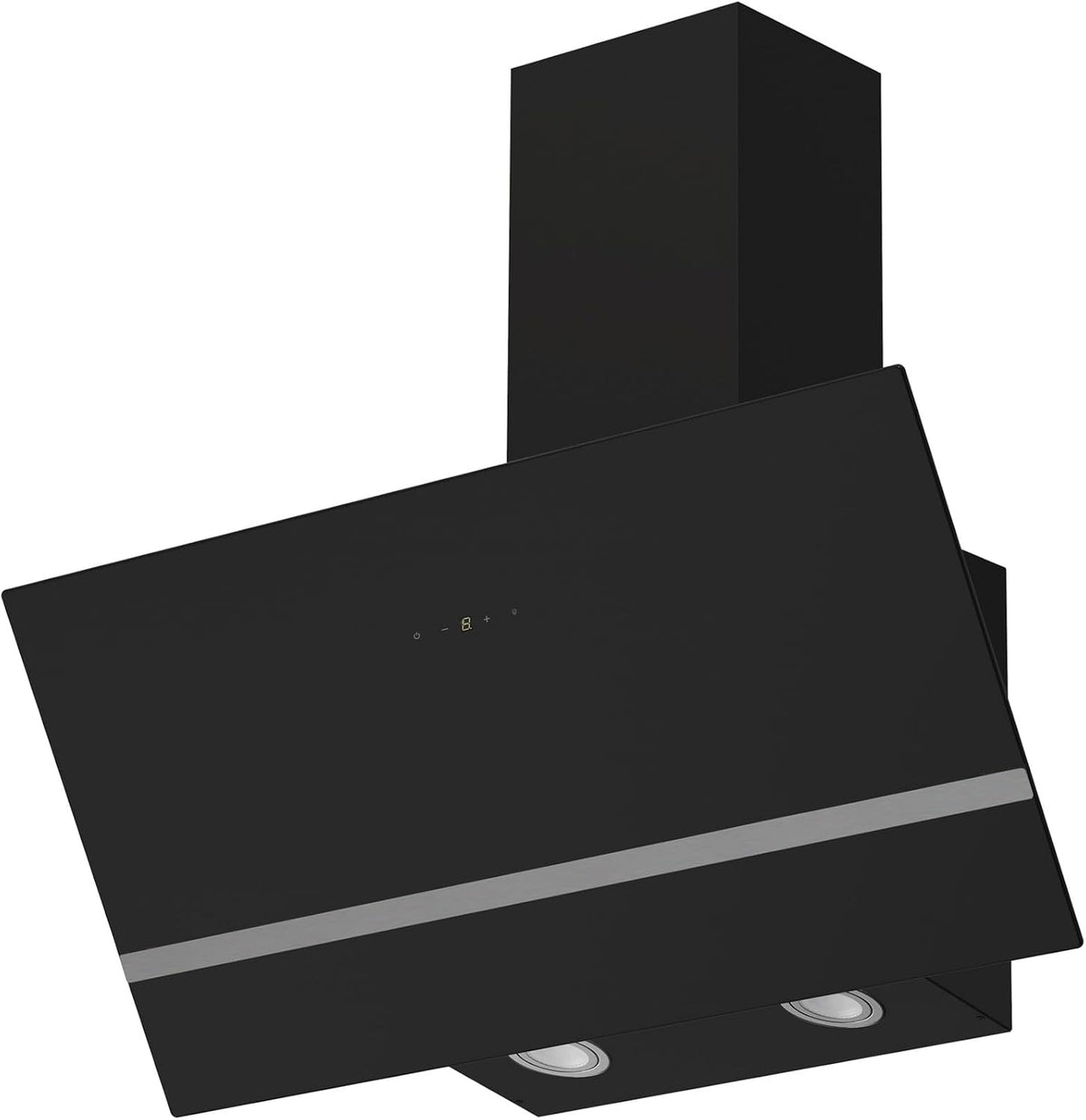 Okap kuchenny, CH24090SAM, Respekta, 90 cm, 68 dB, 14 kg, Czarny, oświetlenie LED
