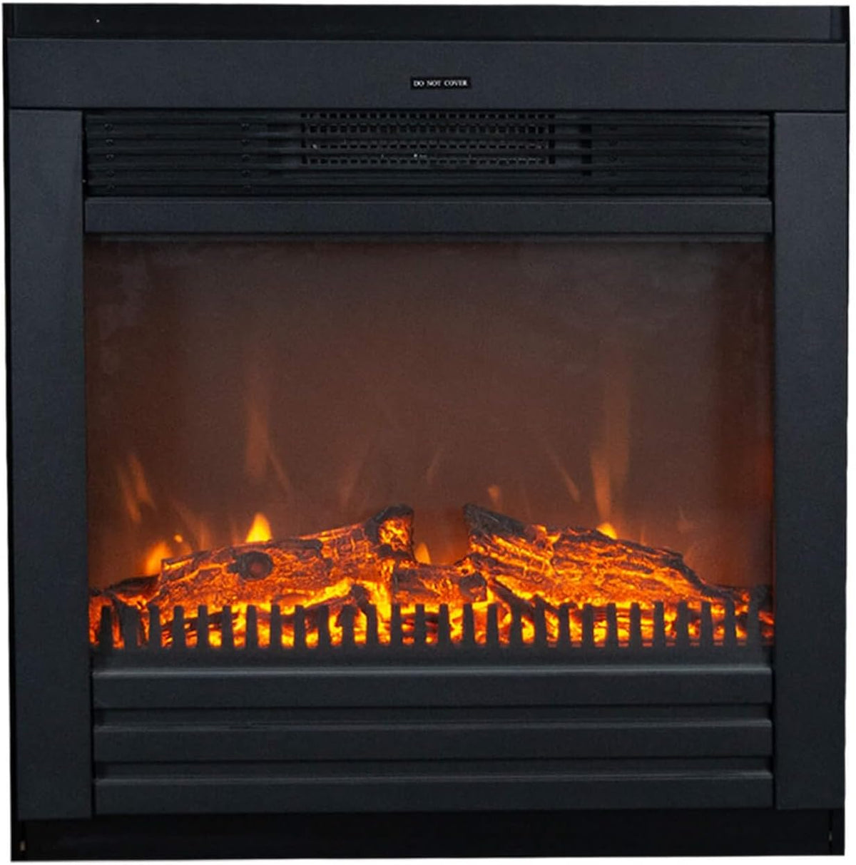 Kominek elektryczny, Xaralyn, 1400 W, 62 x 61 x 20 cm, Czarny, oświetlenie LED, pilot zdalnego sterowania