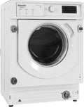 Hotpoint, Pralka, BIWHG8146EU, 8 kg, 1400 obr./min, 54.5 cm, Biały