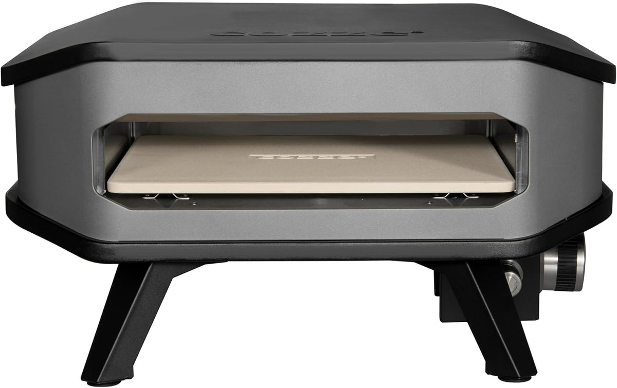 Home>it, Piec do pizzy, 13 cali, Czarny / Srebrny