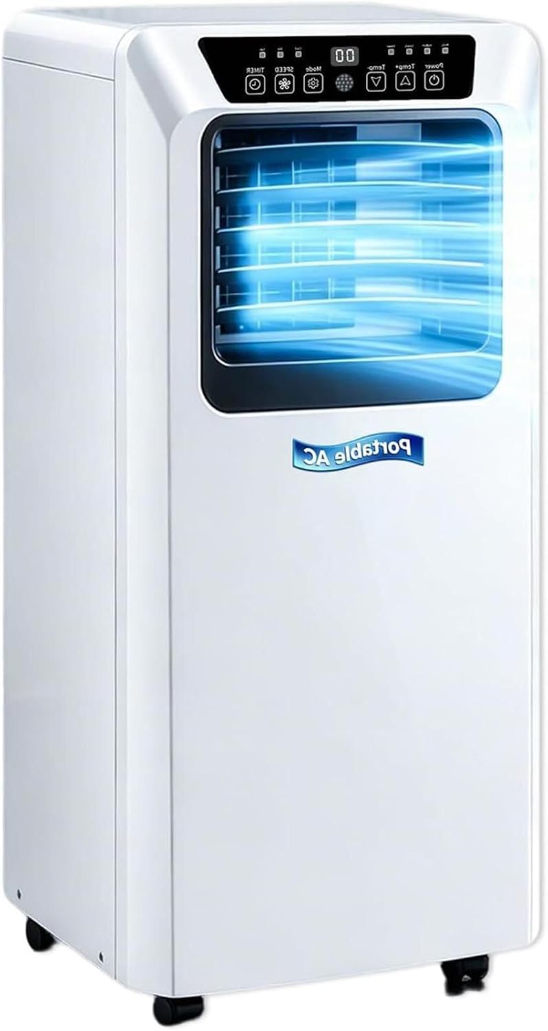JJENXYYDS, Biurko, 9000BTU, 9000 BTU, Czarny, oświetlenie LED