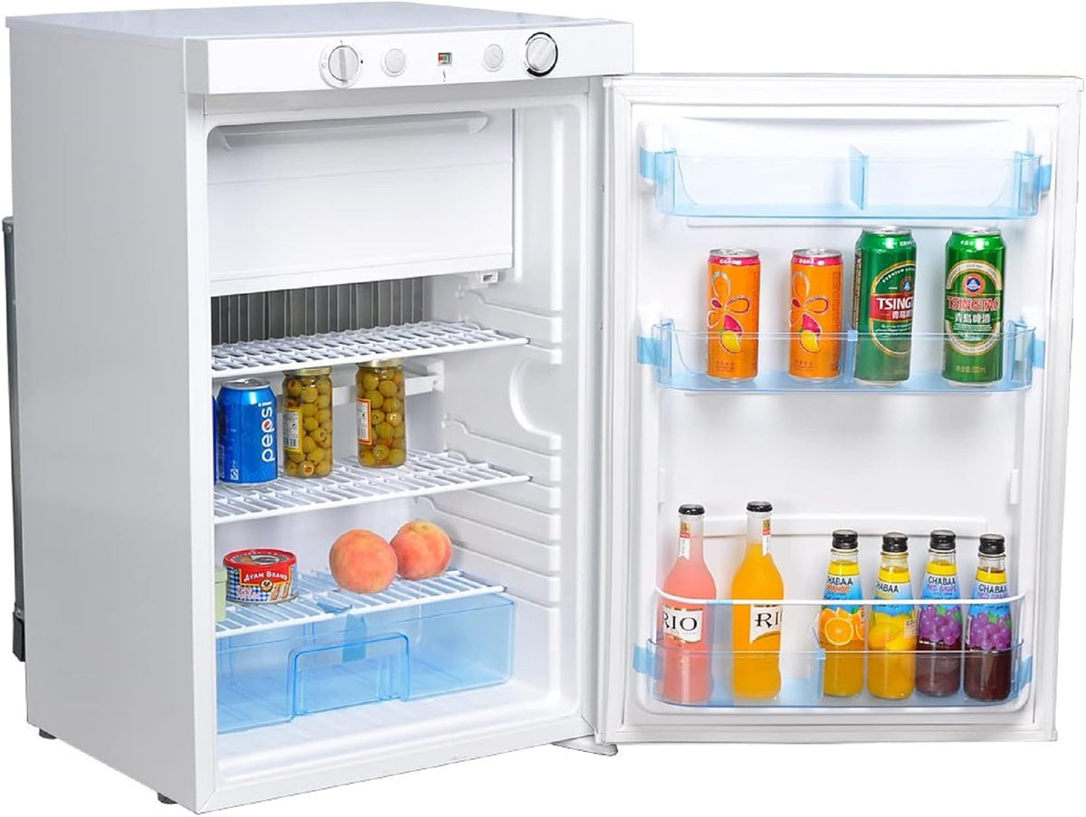 Lodówka, SMETA, 12 V, 100 L, 59,5 x 52,2 x 82,1 cm, Biały, kompresor