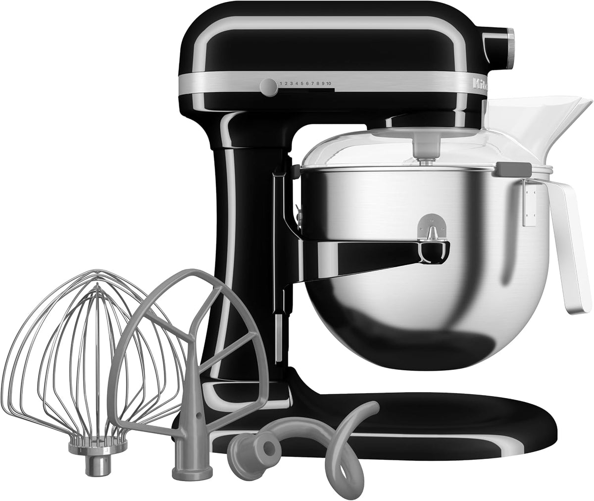 Robot kuchenny, KitchenAid, 6.6 l, Czarny, metal