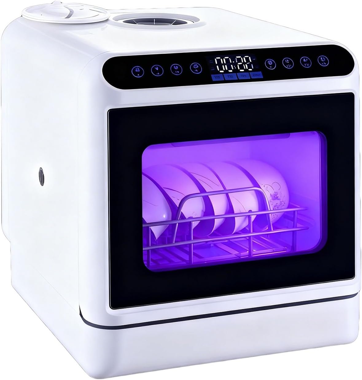 Efficieran, Zmywarka, 5 l, 460 x 410 x 460 mm, 1100 W, Biały, oświetlenie LED