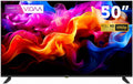 KIANO, Telewizor Smart TV, DVB-T2/S2, 50 cali, Czarny, USB, Bluetooth, Wi-Fi