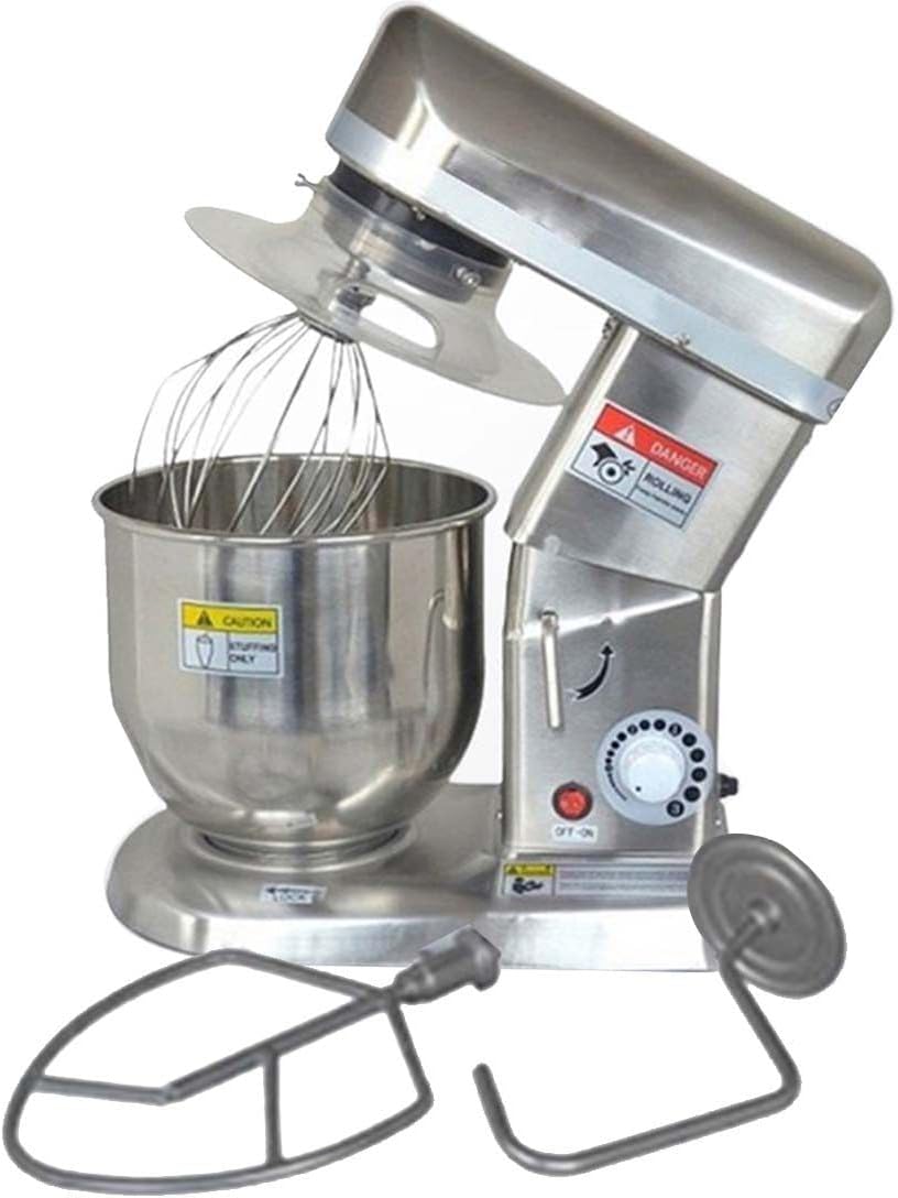 QUSYZD, Mikser, W/500, 5 l, 300 W, 13 kg, Srebrny, stal nierdzewna