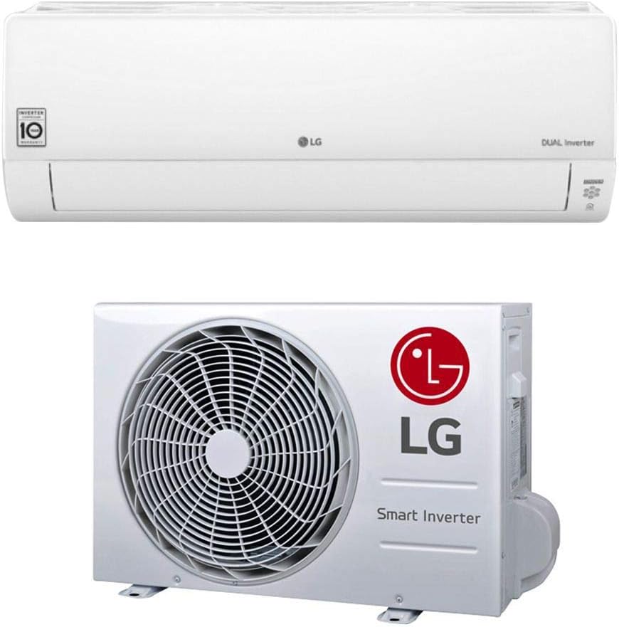 Klimatyzator, R32, LG, 12000 Btu, 35 m, Biały, Wi-Fi