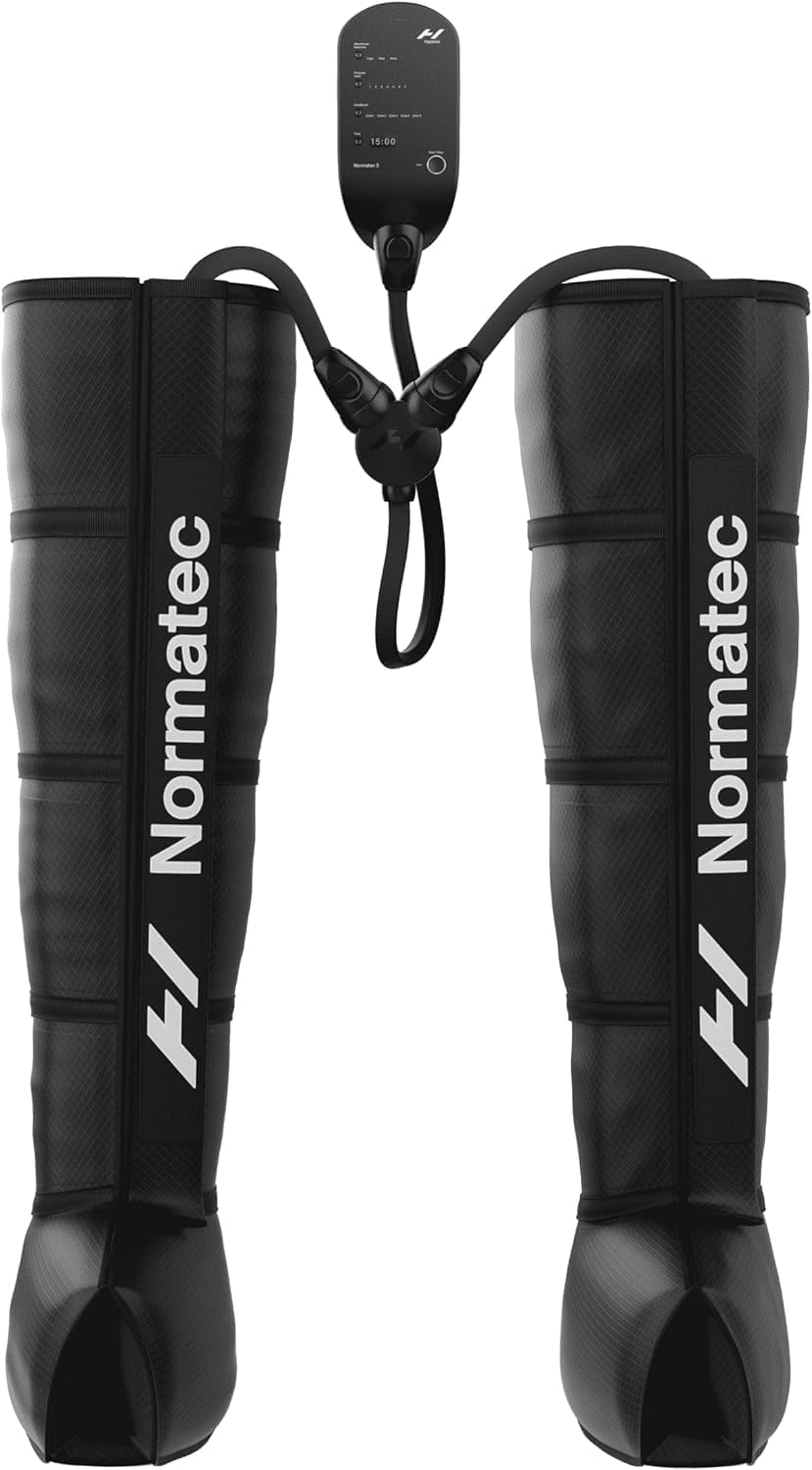 Masa nogi i uda, Hyperice, Czarny, Bluetooth