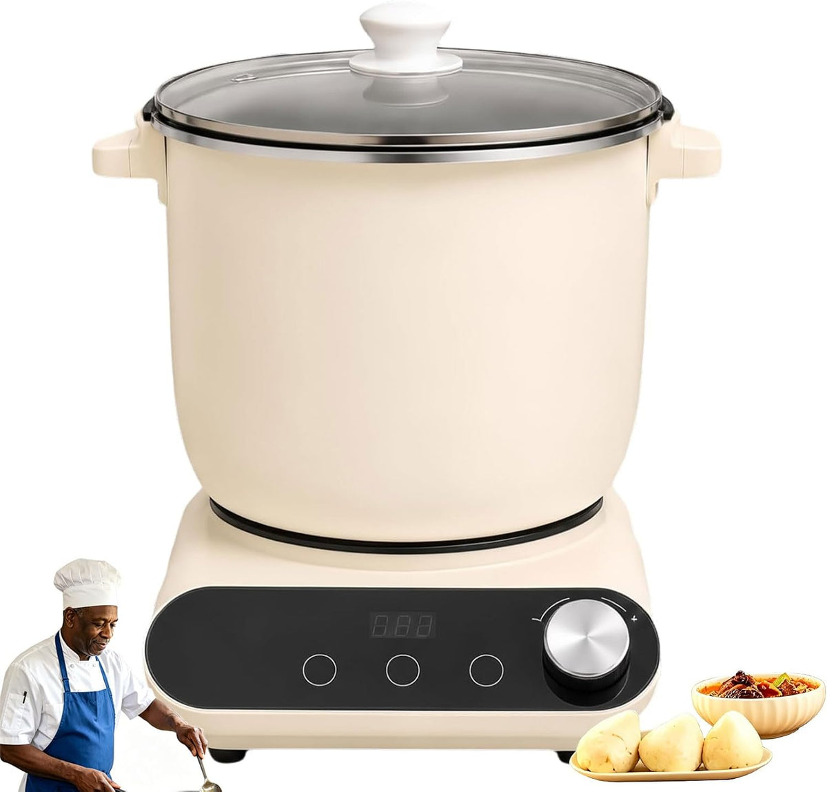 Blender, 7 l, 900 W, 3,25 kg, Srebrny, stal nierdzewna